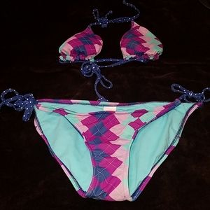 Reversible Bikini Swimsuit Size XL